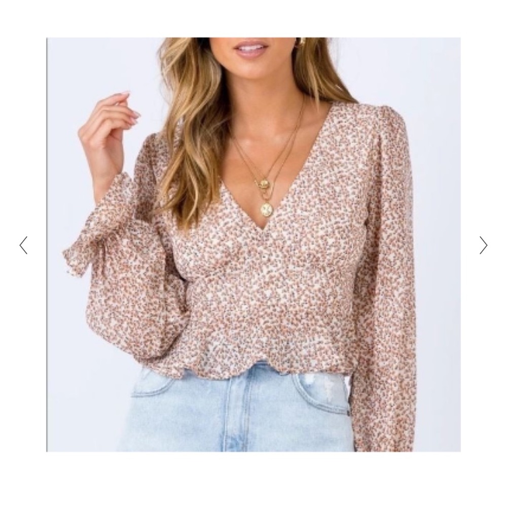 Princess Polly Cropped Blouse
